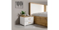 Table de chevet WOOD vue de gauche