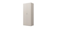 Armoire CALMIA cachemire 90 cm avec penderie et étagères