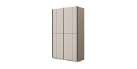 Armoire VERTIS 2 portes coulissantes cachemire avec fermeture silencieuse 120 cm