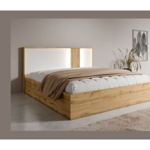 Lit WOOD 180x200 mis en situation