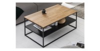 Table basse CALDERO 95cm vue de haut