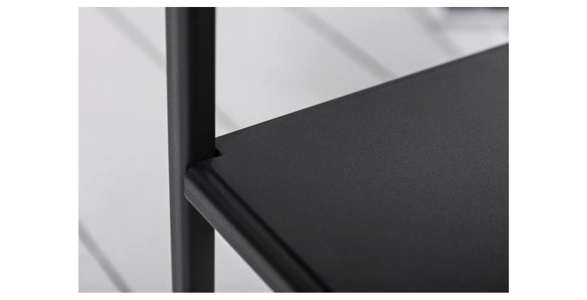 Zoom sur le plateau inférieur de la table basse CALDERO 95cm