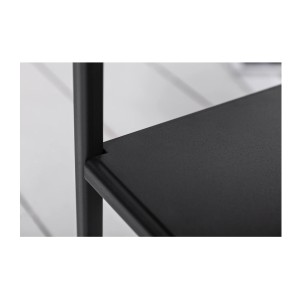 Zoom sur le plateau inférieur de la table basse CALDERO 95cm