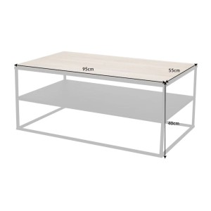 Table basse CALDERO 95cm dimensions