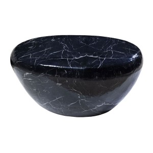 Table basse GALEA noire effet marbre