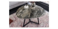 Table basse PETRANO 70cm vue de haut