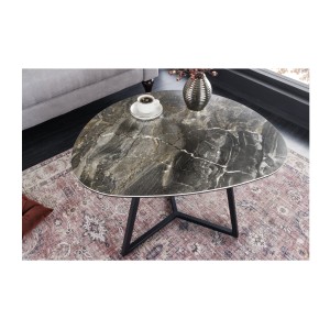 Table basse PETRANO 70cm vue de haut