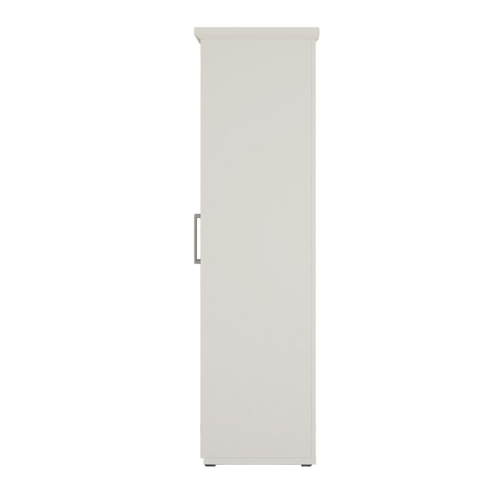 Schrank TOM mit 2 Türen und 2 Schubladen, weiß, 80 cm