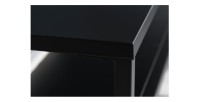 Zoom sur l'un des plateaux de la table basse KORUM 100cm avec sous plateau