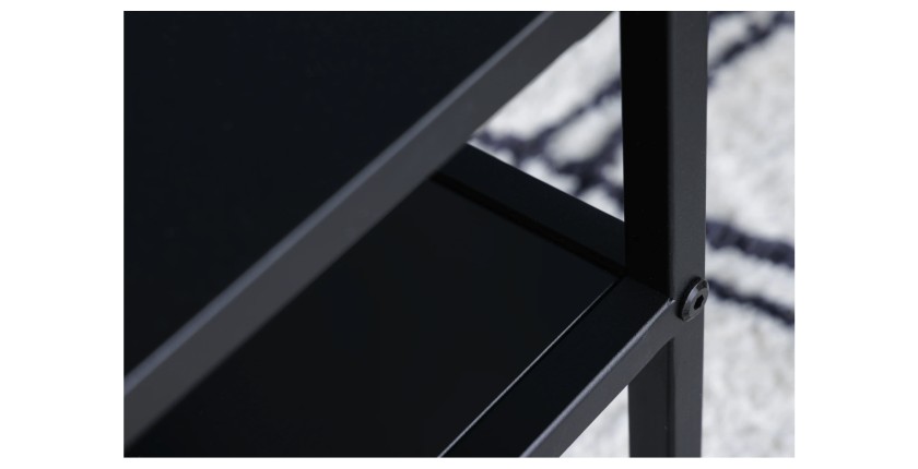 Zoom sur le sous plateau de la table basse KORUM 100cm avec sous plateau