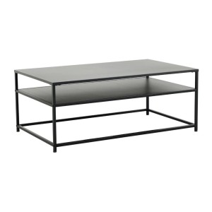 Table basse KORUM 100cm avec sous plateau
