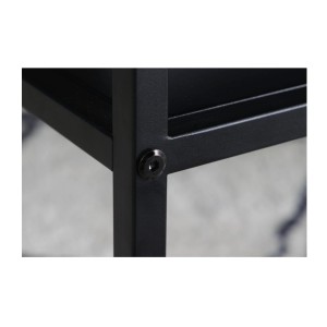 Zoom sur la visserie de la table basse KORUM 70cm