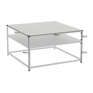 Table basse KORUM 70cm dimensions