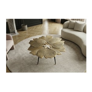 Table basse LOTUSIA vue de haut zoomé