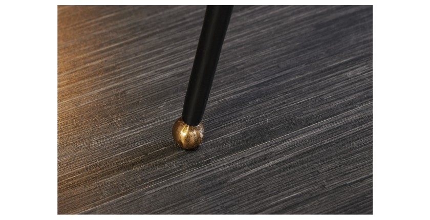 Zoom sur l'un des pieds de la table basse LOTUSIA