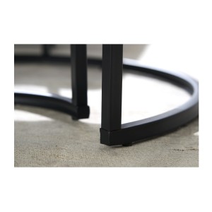 Zoom sur les pieds des tables basses VELTO