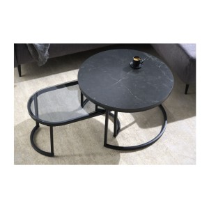 Tables basses VELTO vue de haut