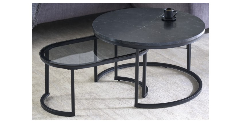 Tables basses VELTO vue de face