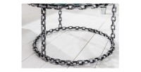 Zoom sur la structure de la table basse FORGIA