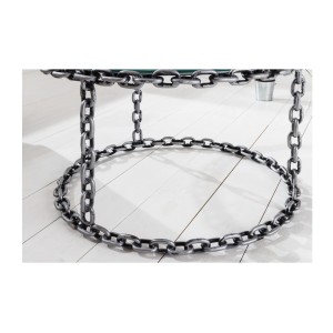 Zoom sur la structure de la table basse FORGIA