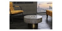 Table basse ZEBRY 60cm vue de face
