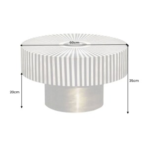 Table basse ZEBRY 60cm dimensions