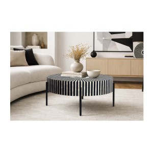 Table basse ZEBRY 64cm vue de face