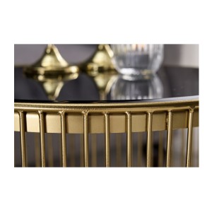 Zoom sur la tranche de la table basse LINEOR 41cm