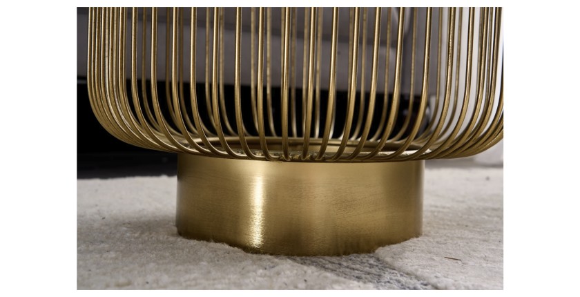 Zoom sur la structure de la table basse LINEOR 41cm