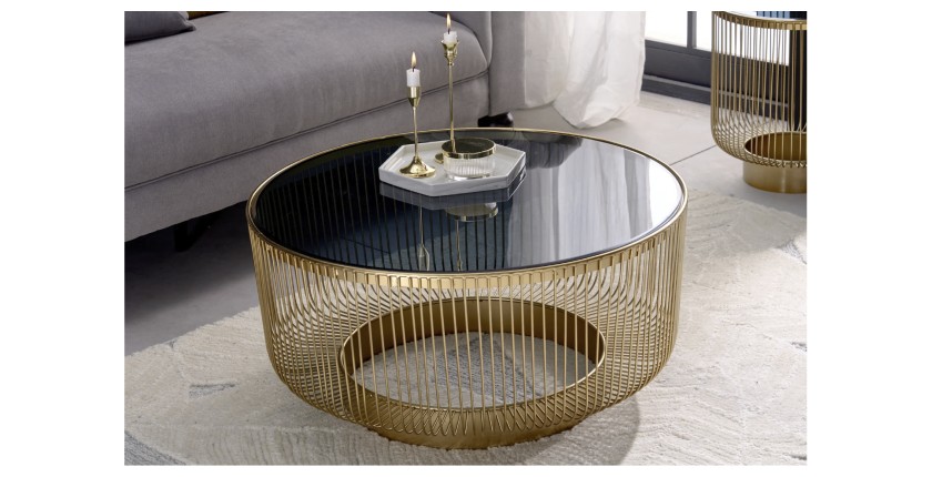 Table basse LINEOR 80cm mise en situation