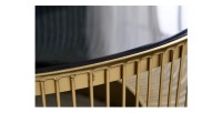 Zoom sur la tranche de la table basse LINEOR 80cm