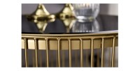 Zoom sur la structure de la table basse LINEOR 80cm