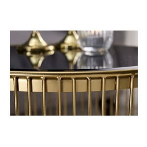 Zoom sur la structure de la table basse LINEOR 80cm