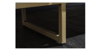 Zoom sur les pieds de la table basse ORION 110cm