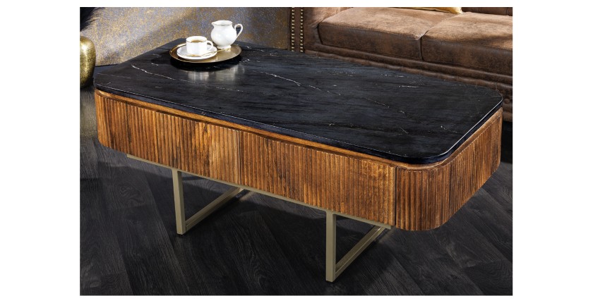 Table basse ORION 110cm mise en situation