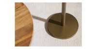 Zoom sur le pied de la table d'appoint de la table basse ORION 110cm
