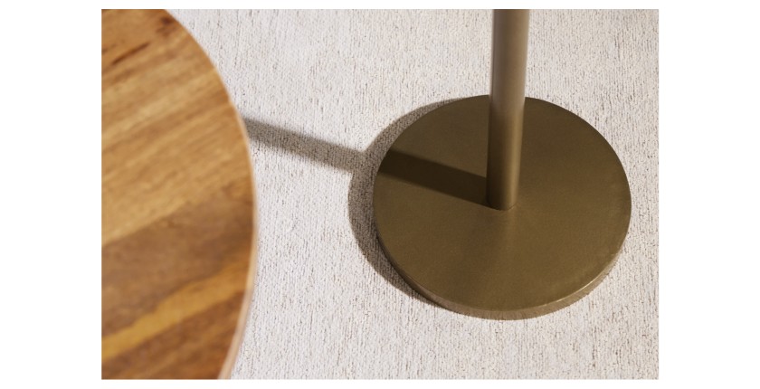 Zoom sur le pied de la table d'appoint de la table basse ORION 110cm
