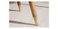 Zoom sur les pieds de la table basse ORION 110cm avec table d'appoint