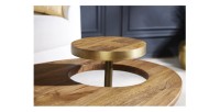 Zoom sur la table d'appoint de la table basse ORION 110cm avec table d'appoint
