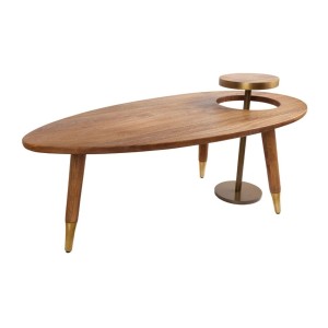 Table basse ORION 110cm avec table d'appoint