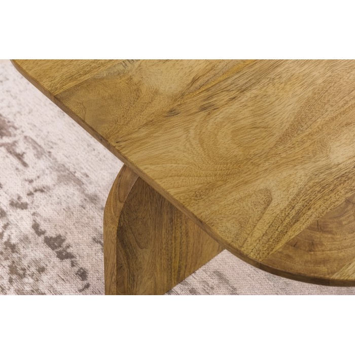 Set von 2 ORION Couchtischen aus massivem Mangoholz