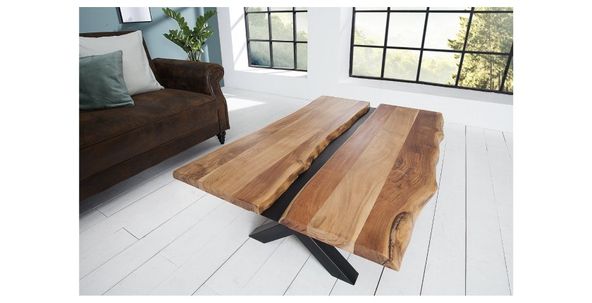 Table basse ORKAN 105cm mise en situation