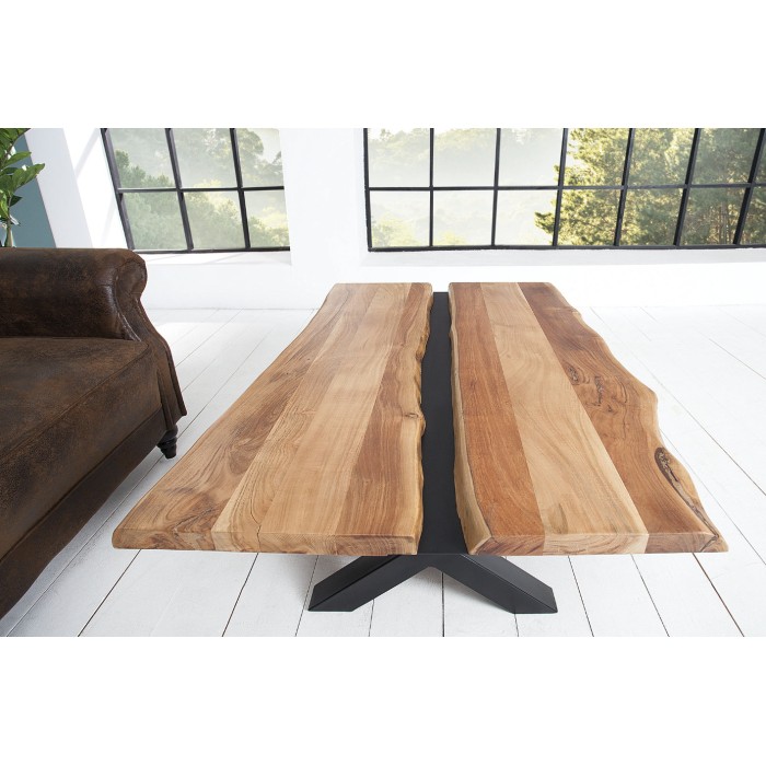 Table basse ORKAN 105cm vue de haut