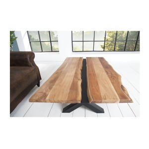 Table basse ORKAN 105cm vue de haut
