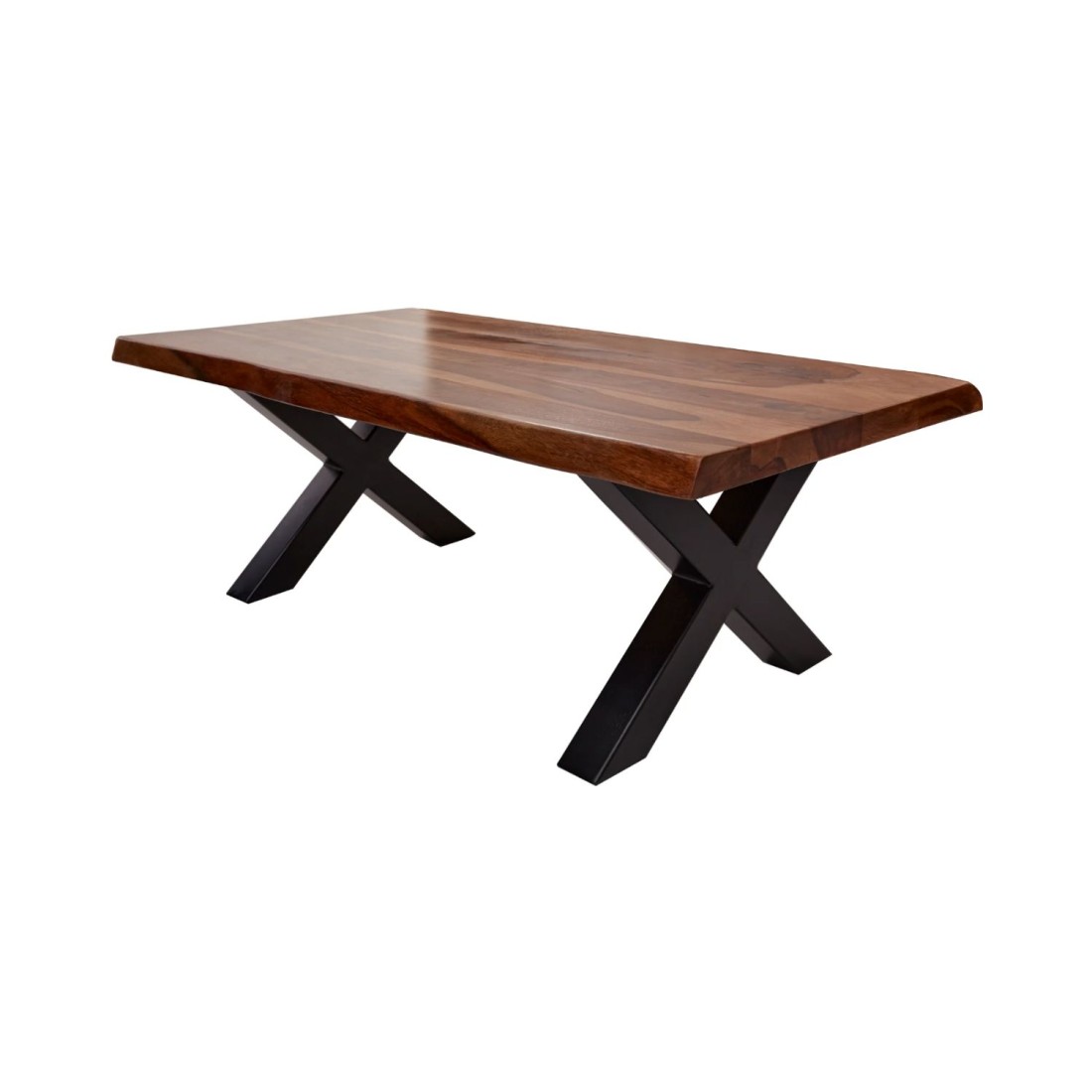 Table basse ORKAN 110cm en bois de Sheesham