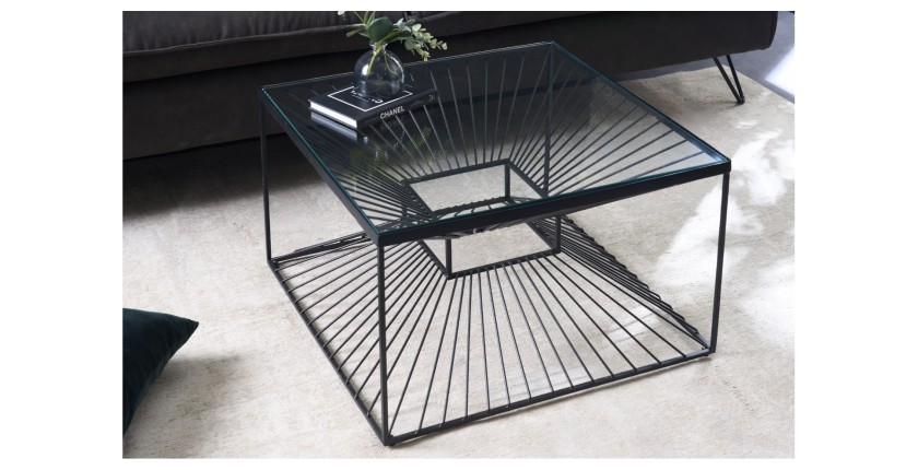 Table basse KOSMOS 60cm vue de haut