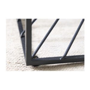 Zoom sur les pieds de la table basse KOSMOS 60cm