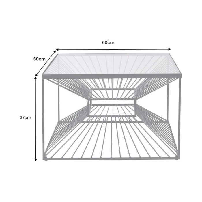 Table basse KOSMOS 60cm dimensions