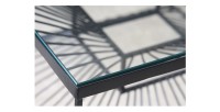 Zoom sur le plateau de la table basse KOSMOS 60cm