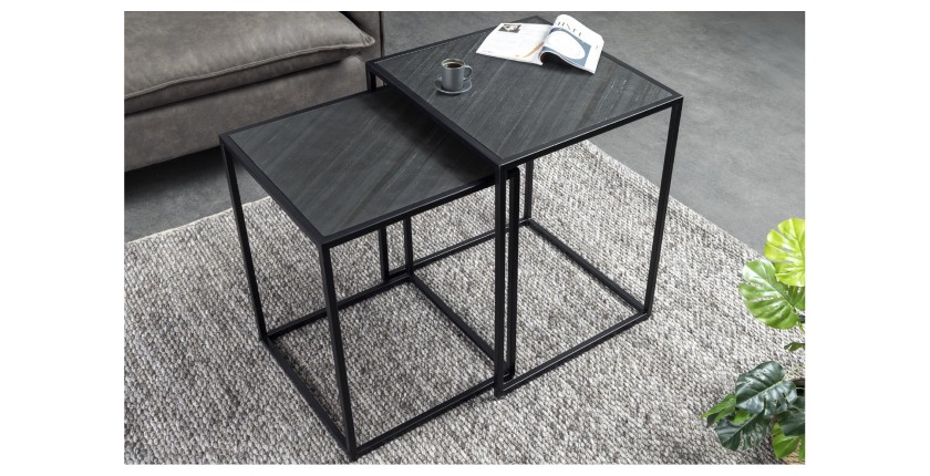 Table basse VULKARA vue de haut
